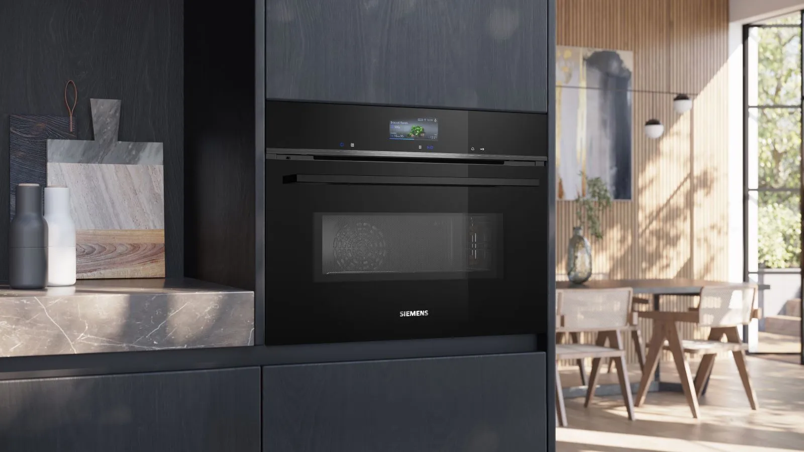 Siemens Built-In Compact Oven With Microwave