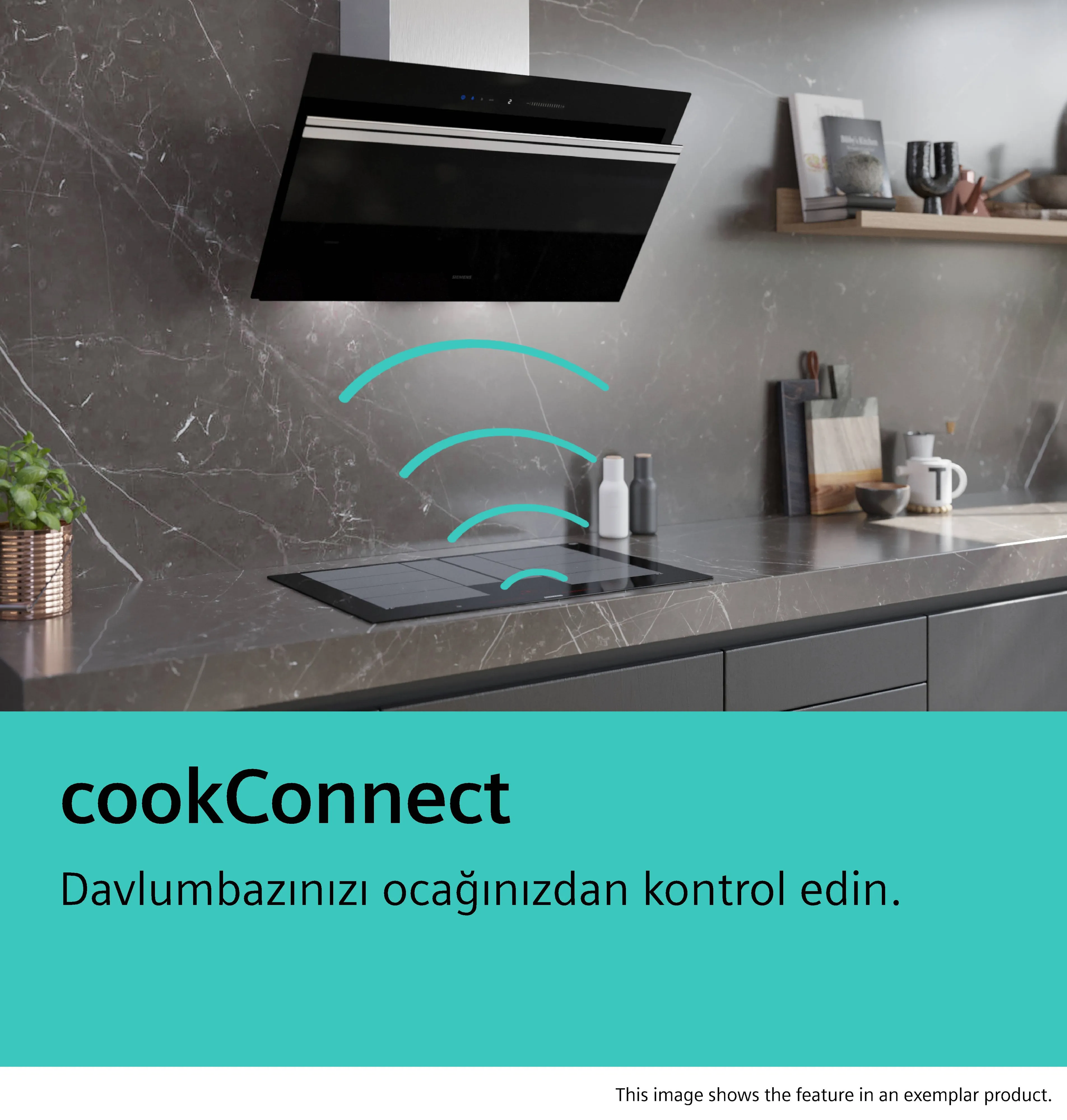 ミランページ LD88WMM65 Tezgaha Entegre Davlumbaz | Siemens Ev Aletleri