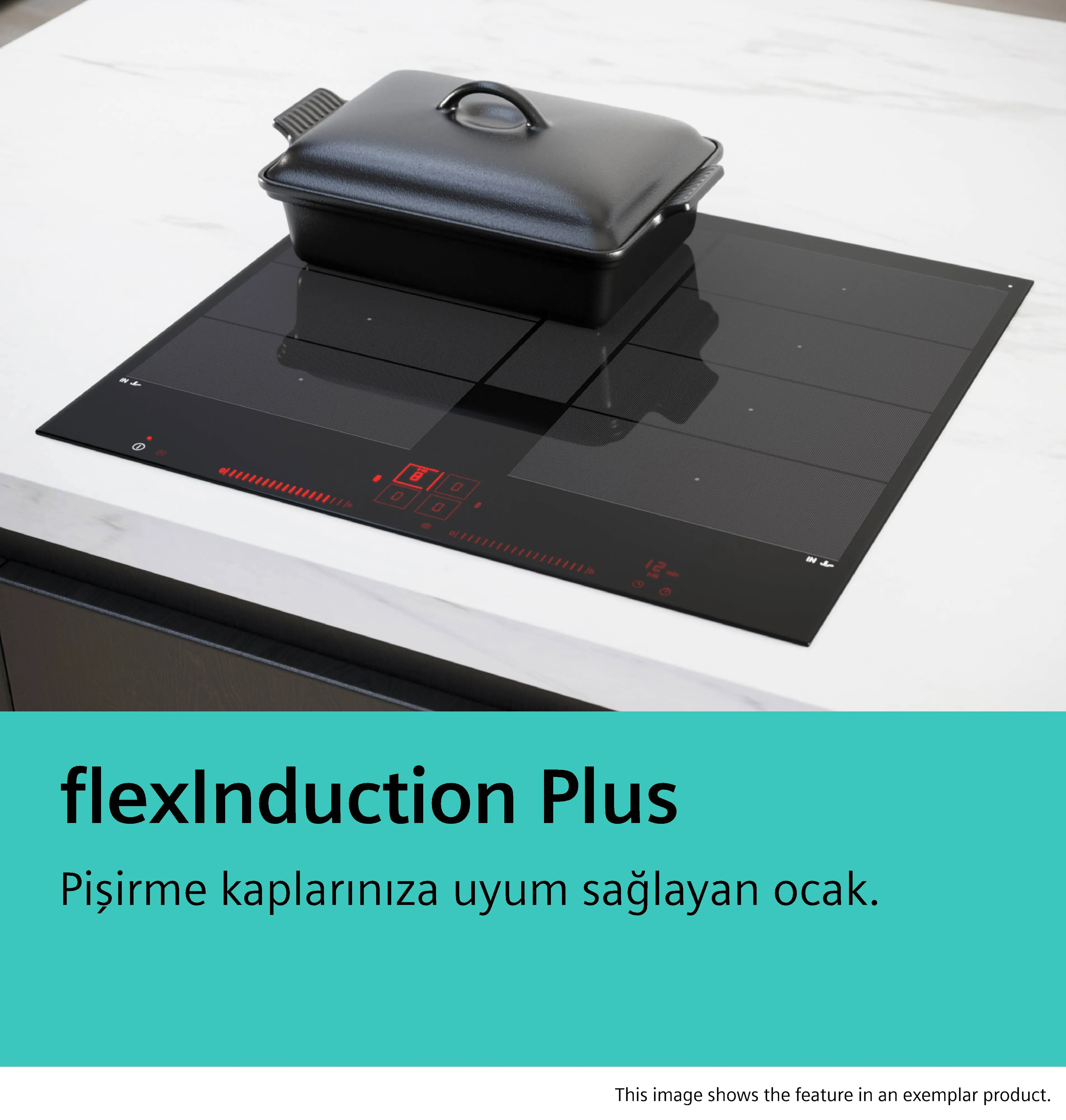 Siemens EX801LYC1E iQ700 İndüksiyonlu Ocak 80 cm, Siyah