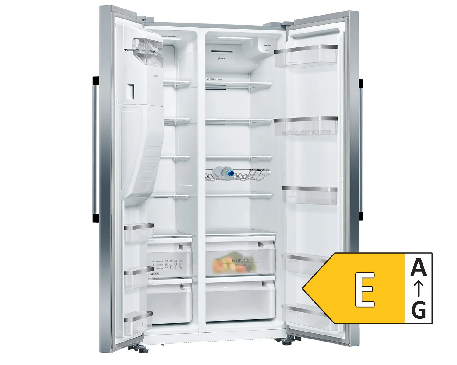 KA3923IE0 - Freistehender Side by Side Kühlschrank mit Eiswürfelspender