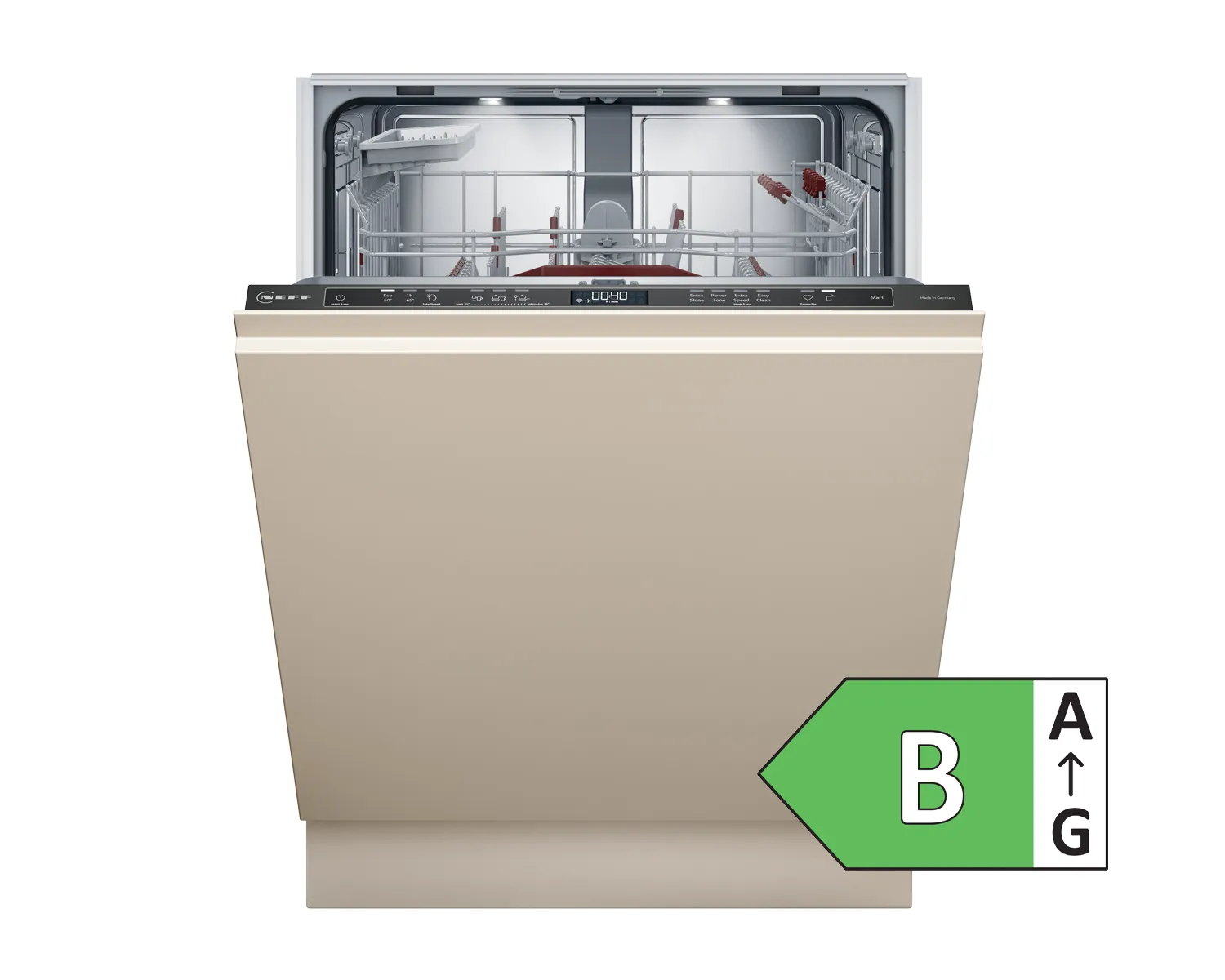 Spülmaschine vollintegriert 60 cm mit Energielabel B