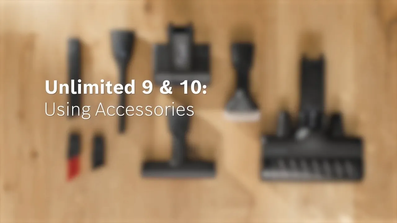 Bosch Unlimited Cordless Vacuum Accessories | Bosch Vacuums
