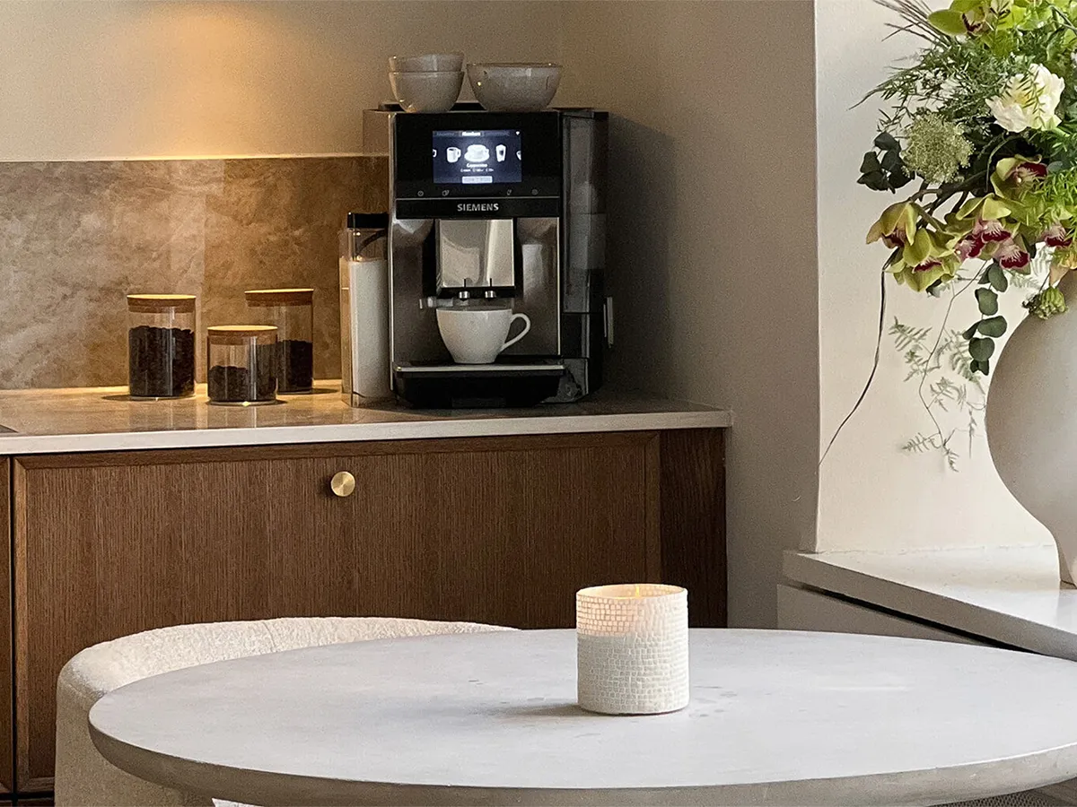Scandinavian coffee corner