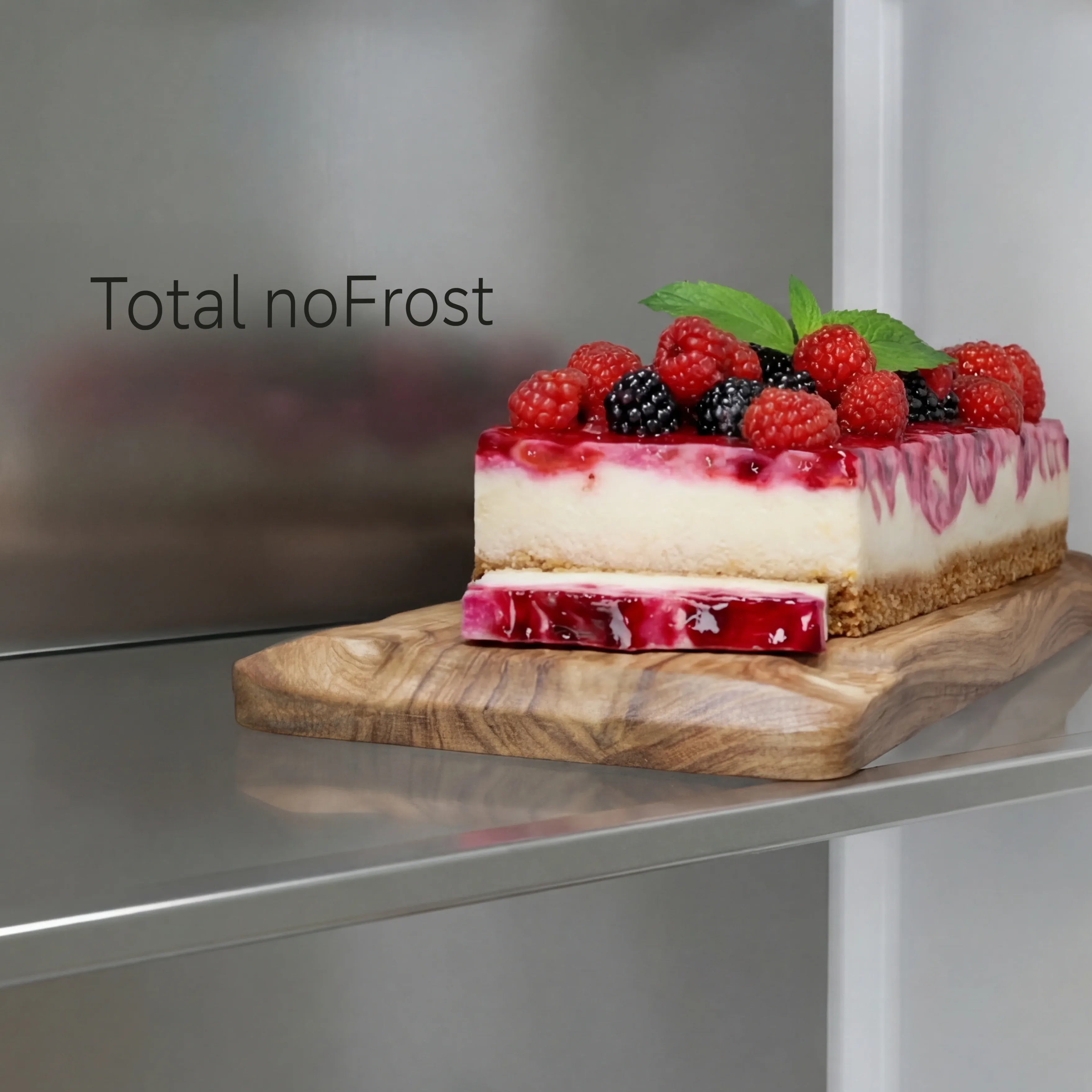 Wnętrze lodówki Siemens z starannie uporządkowanymi pojemnikami na mrożone warzywa i przekąski, zoptymalizowane pod kątem świeżości.