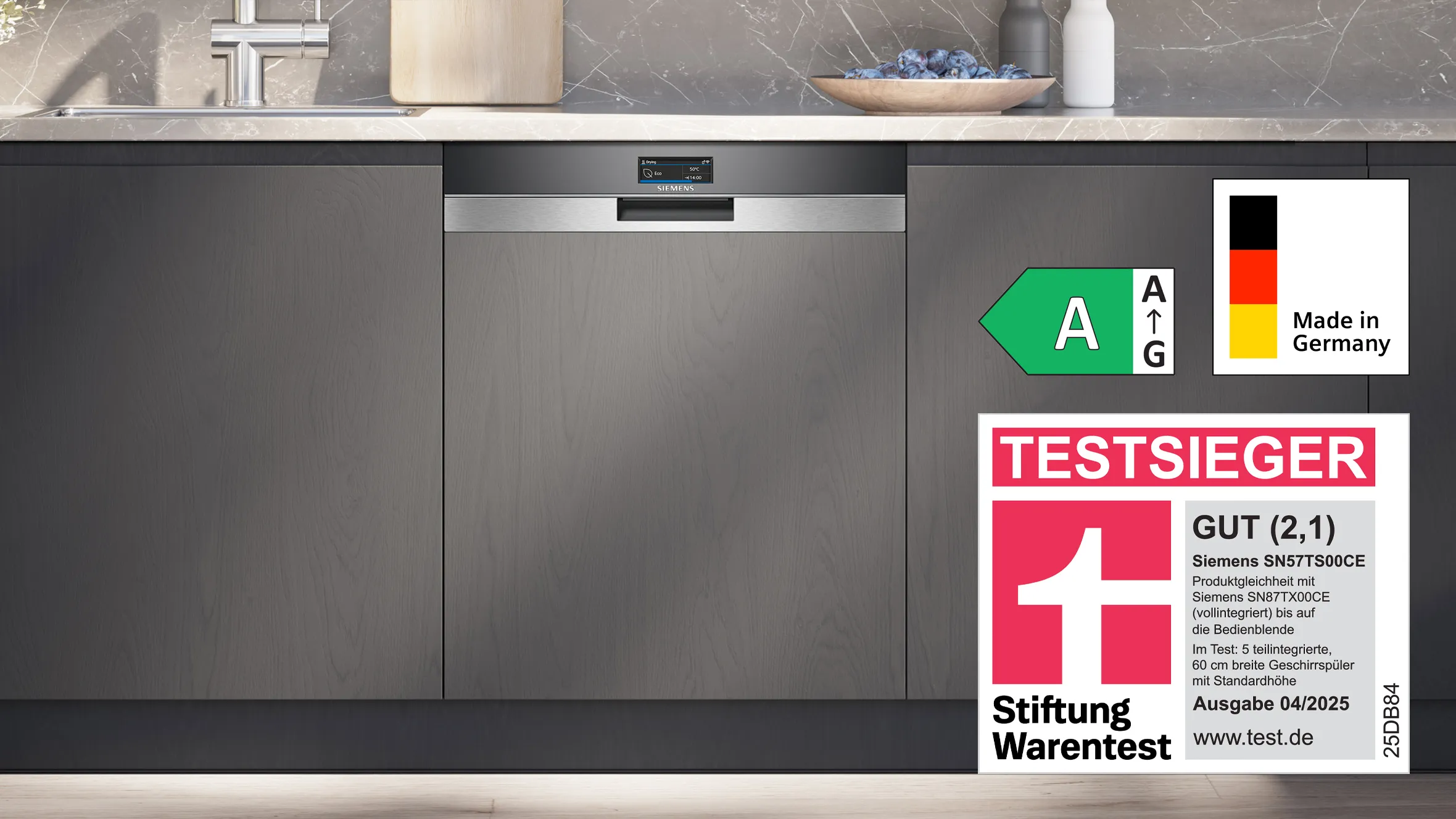 Stiftung Warentest Wandesse LC87KFN60