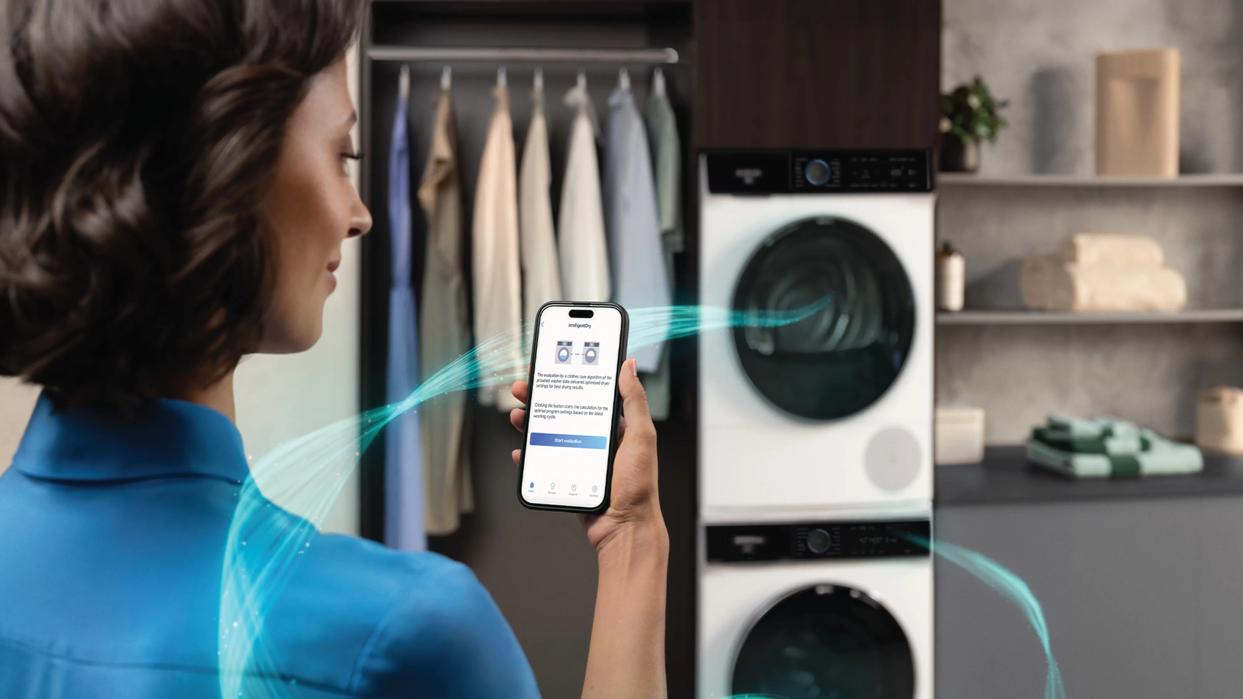 Kontrol sende, makinen Siemens Home Connect uygulamasıyla hep seninle.