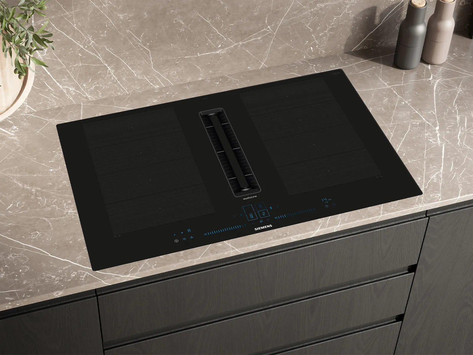 Standard ceramic glass hob