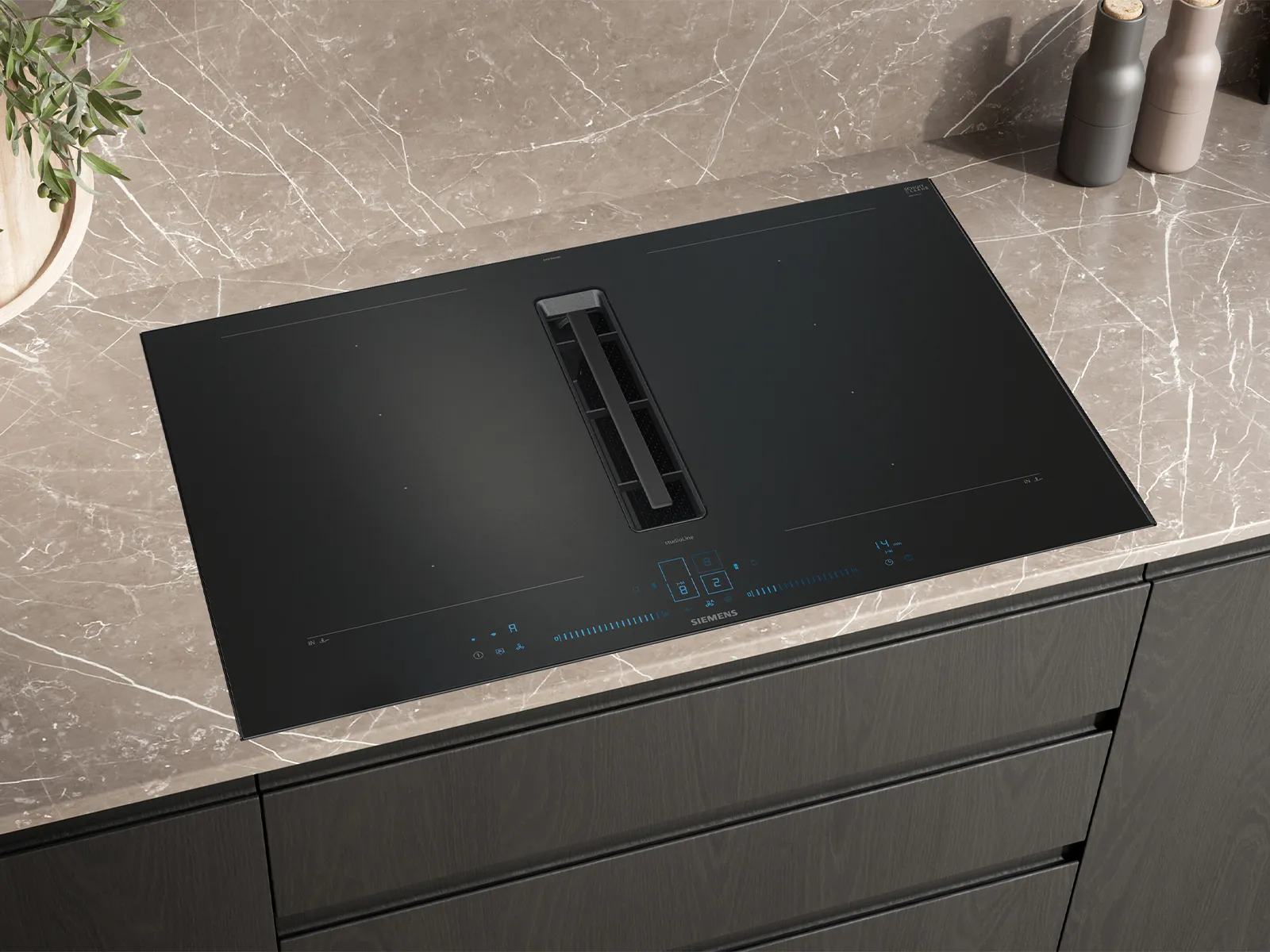 The Matt Edition venting hob