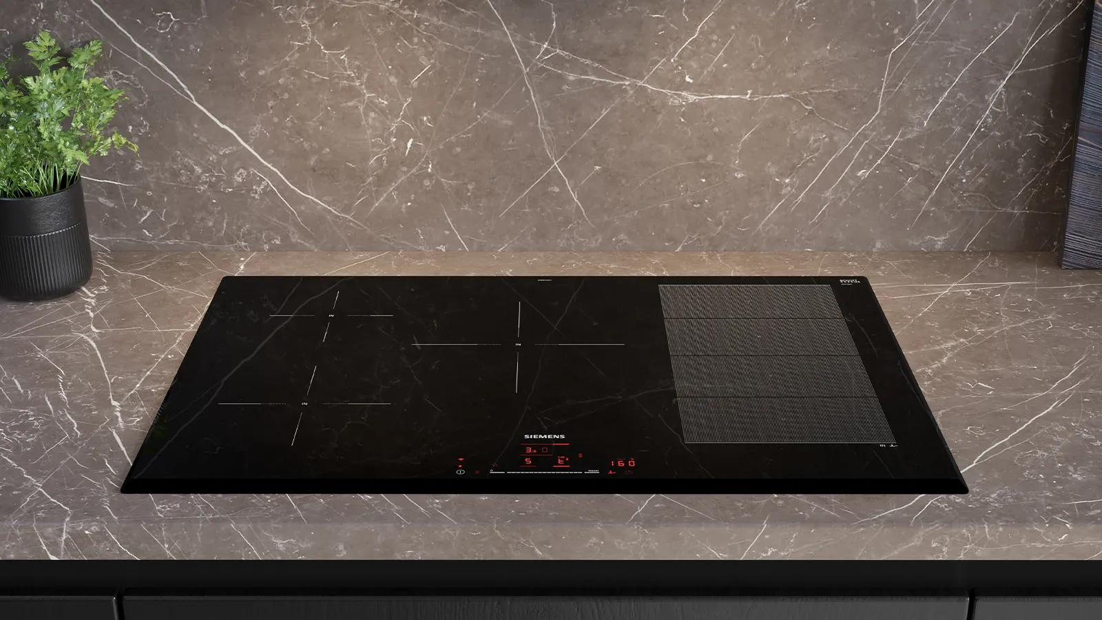 Standard ceramic glass hob