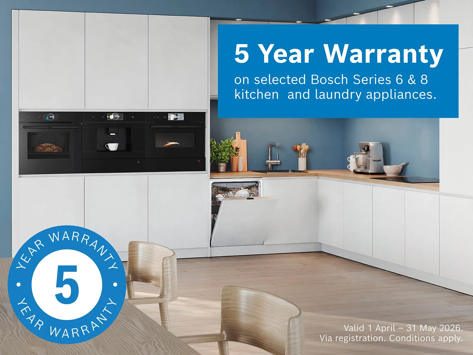 5 Year Warranty Promotion