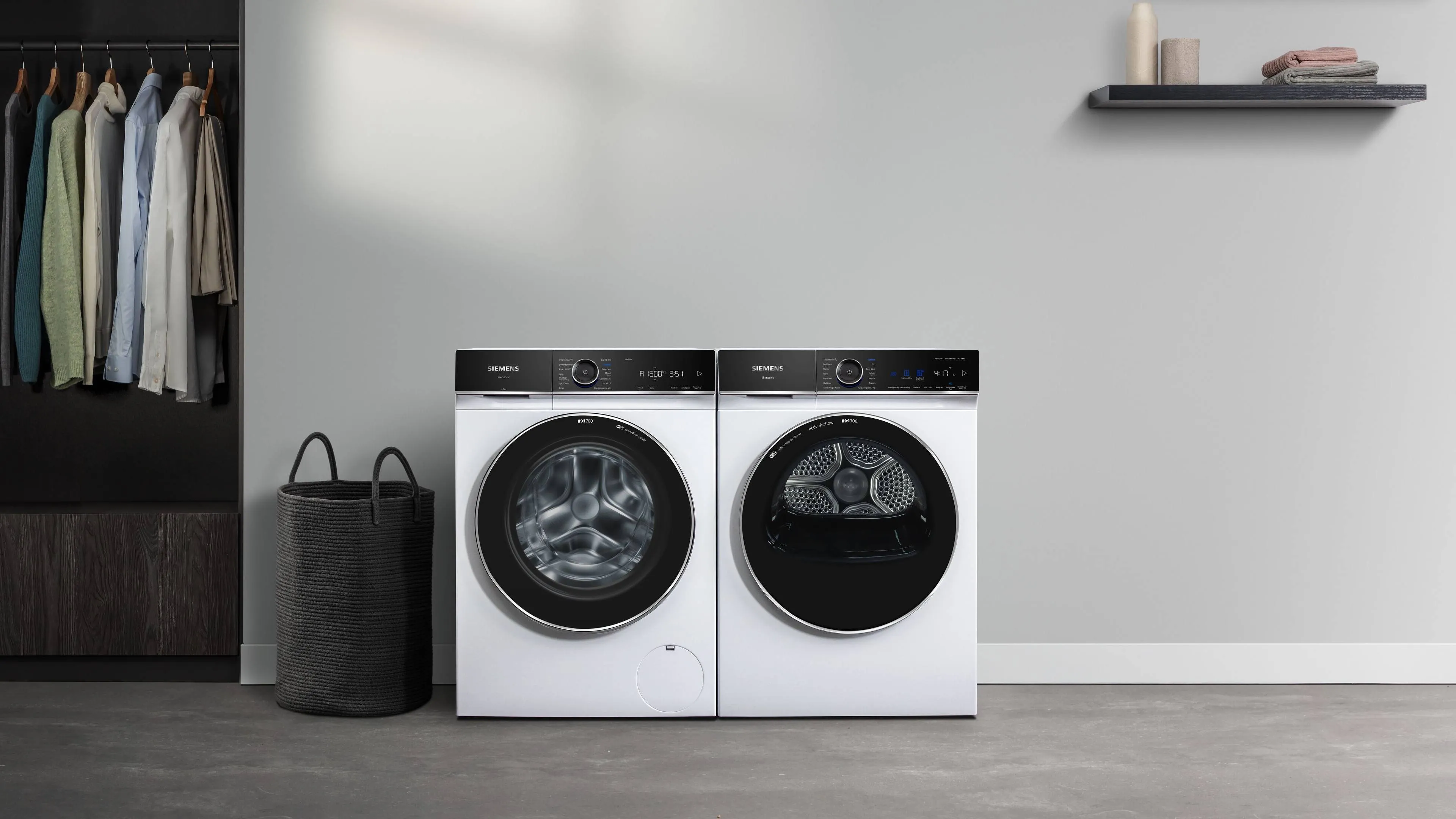 Siemens washing machine and tumble dryer
