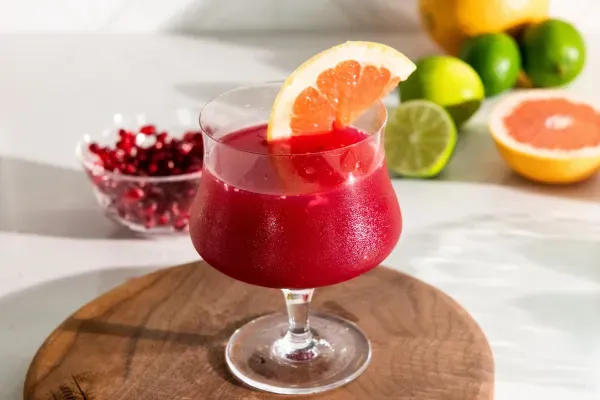 Pomegranate Grapefruit Mocktail
