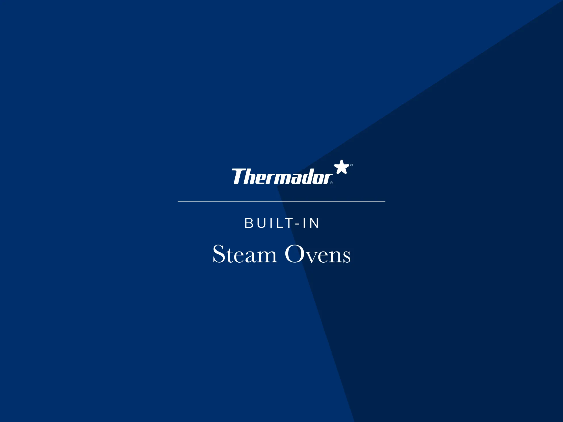 Thermador Built-In Steam Ovens