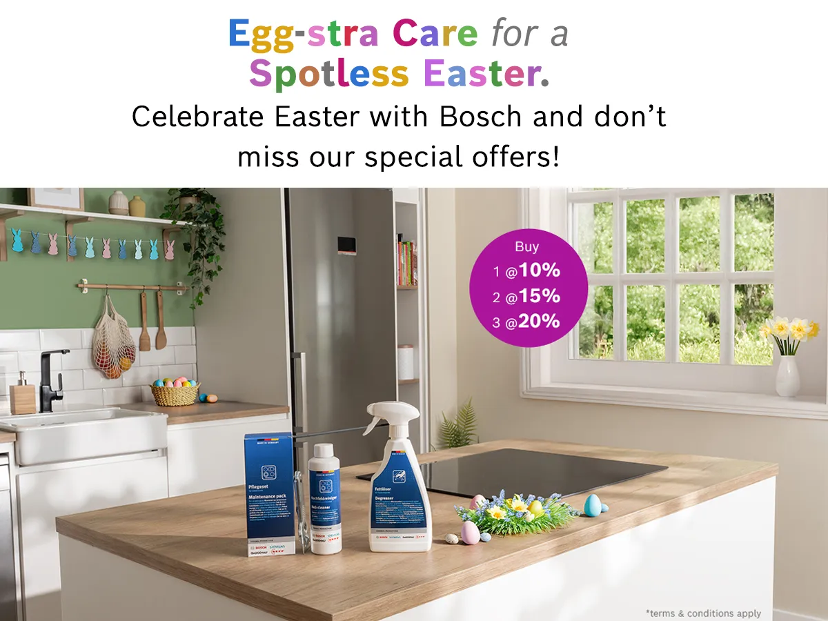 Egg-stra care for spotless Easter