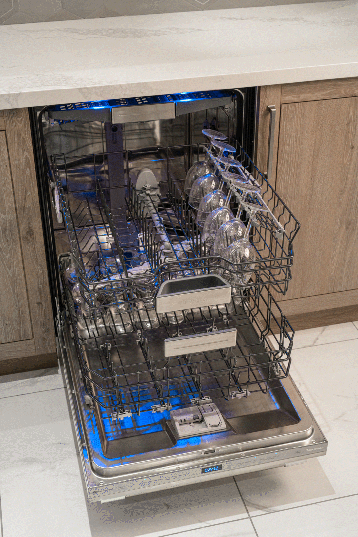 Folding Glass Care Rack gif