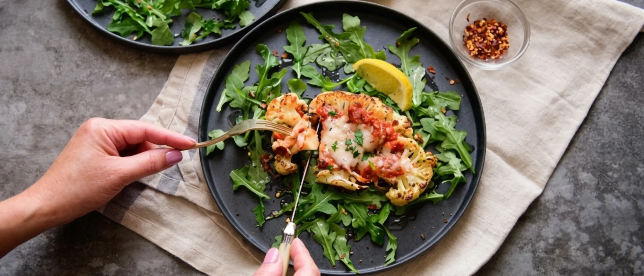Thermador recipe air fryer cauliflower parm