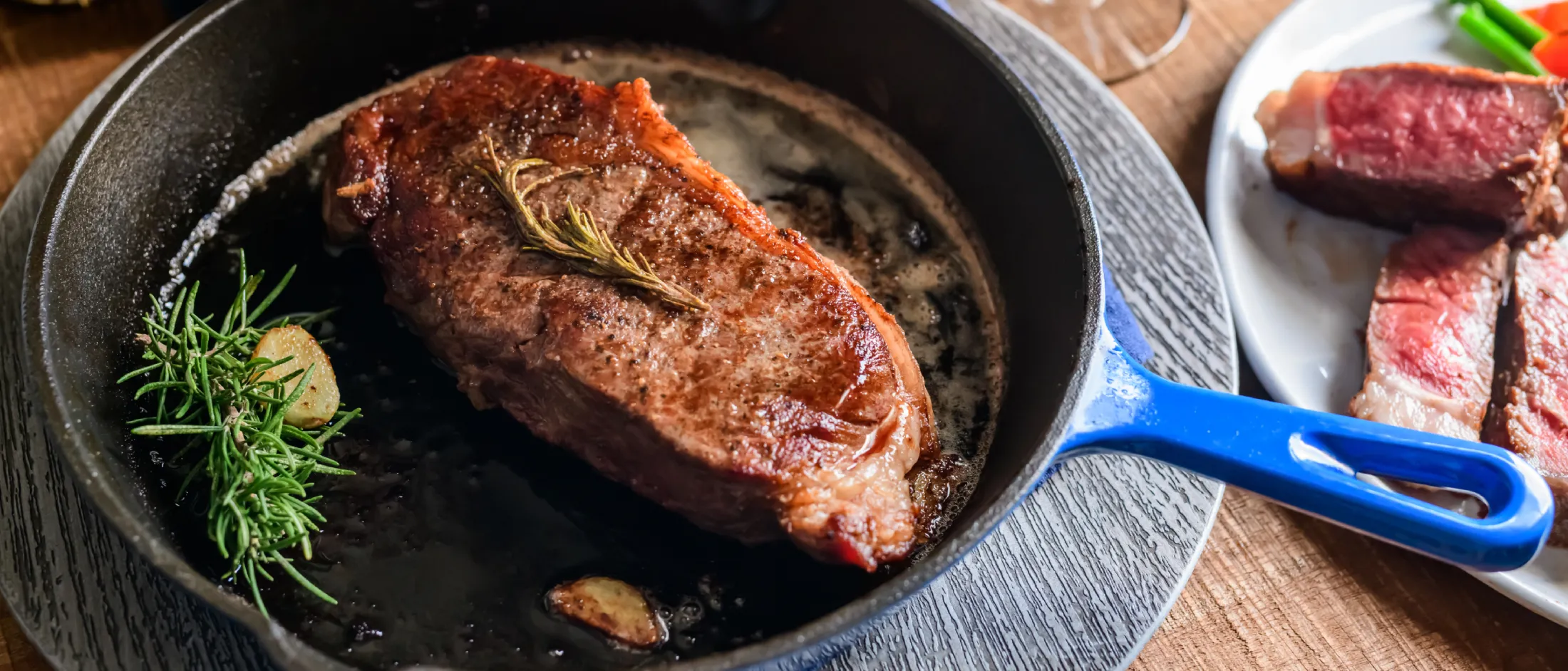 Garlic Herb New York Steak