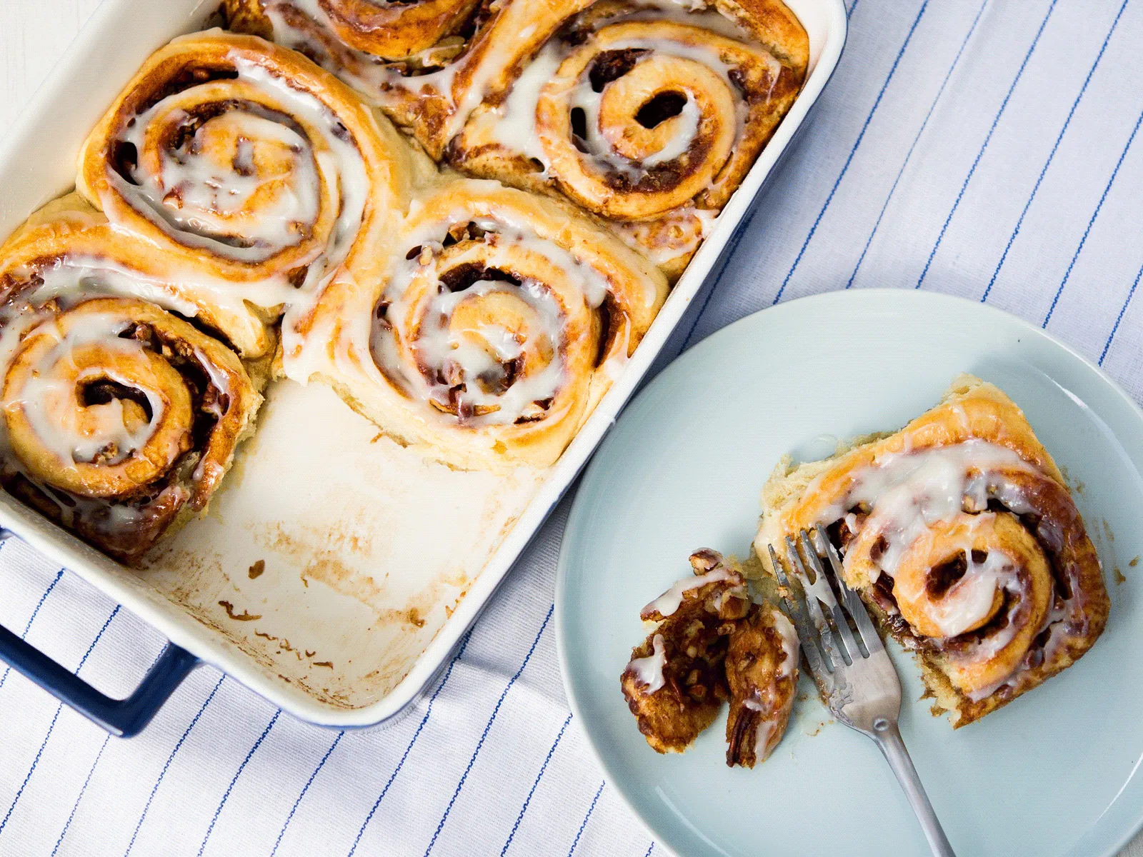 Cinnamon-Pecan Rolls