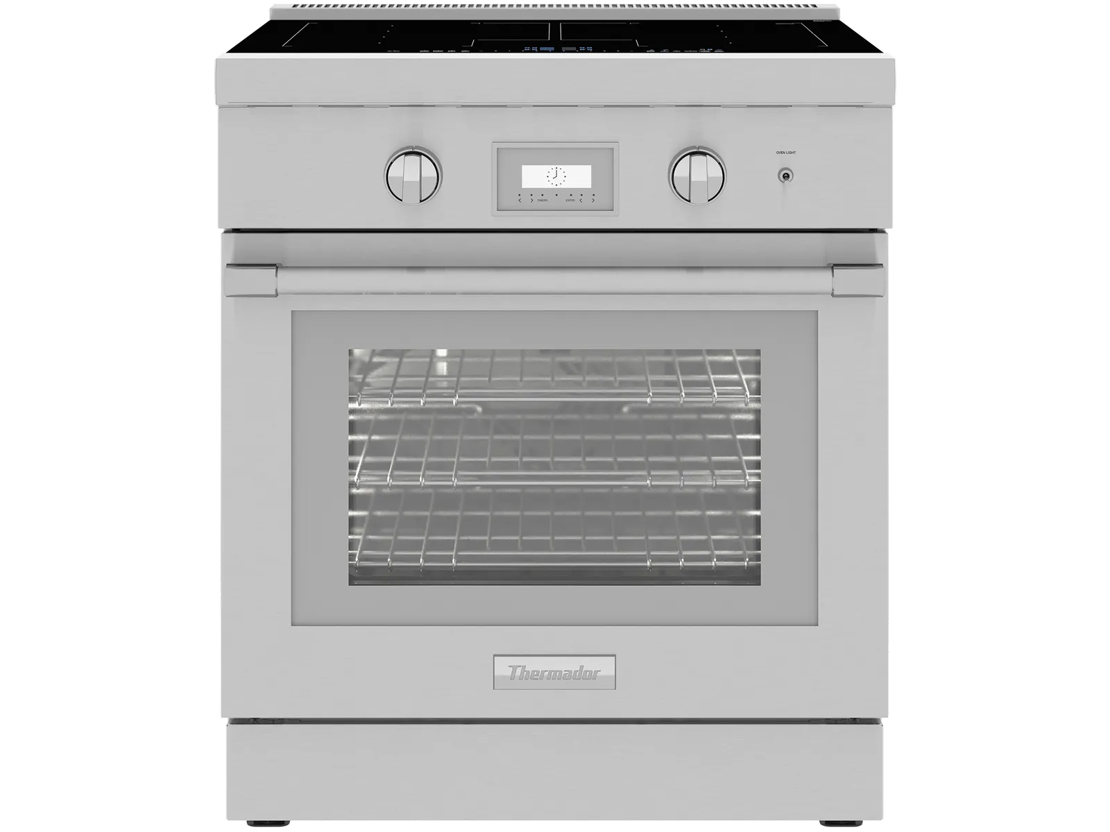 Thermador 36 inch gas dual fuel induction range