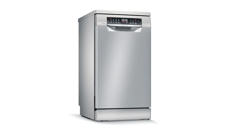 Bosch home appliances free-standing European made dishwasher with 45cm width