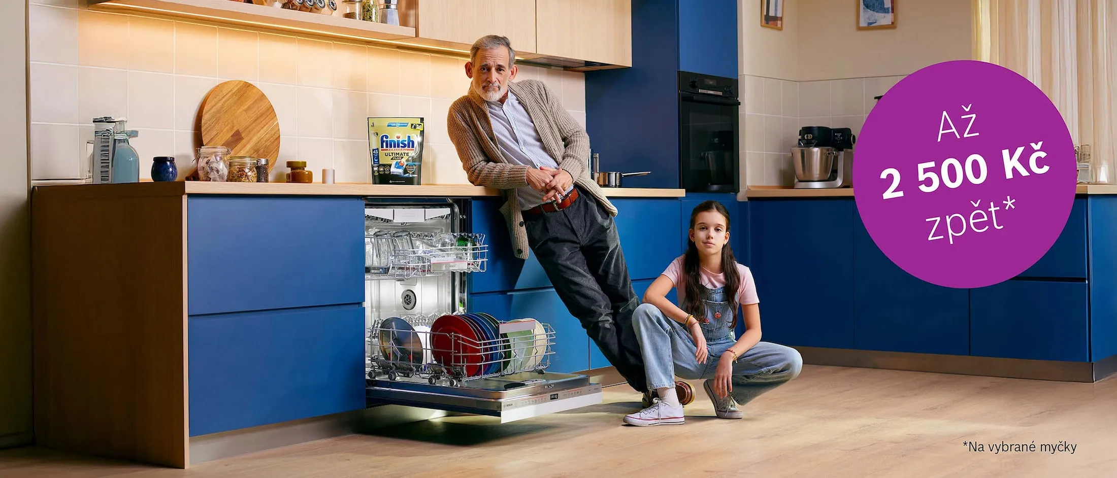 Cashback na myčky nádobí Bosch