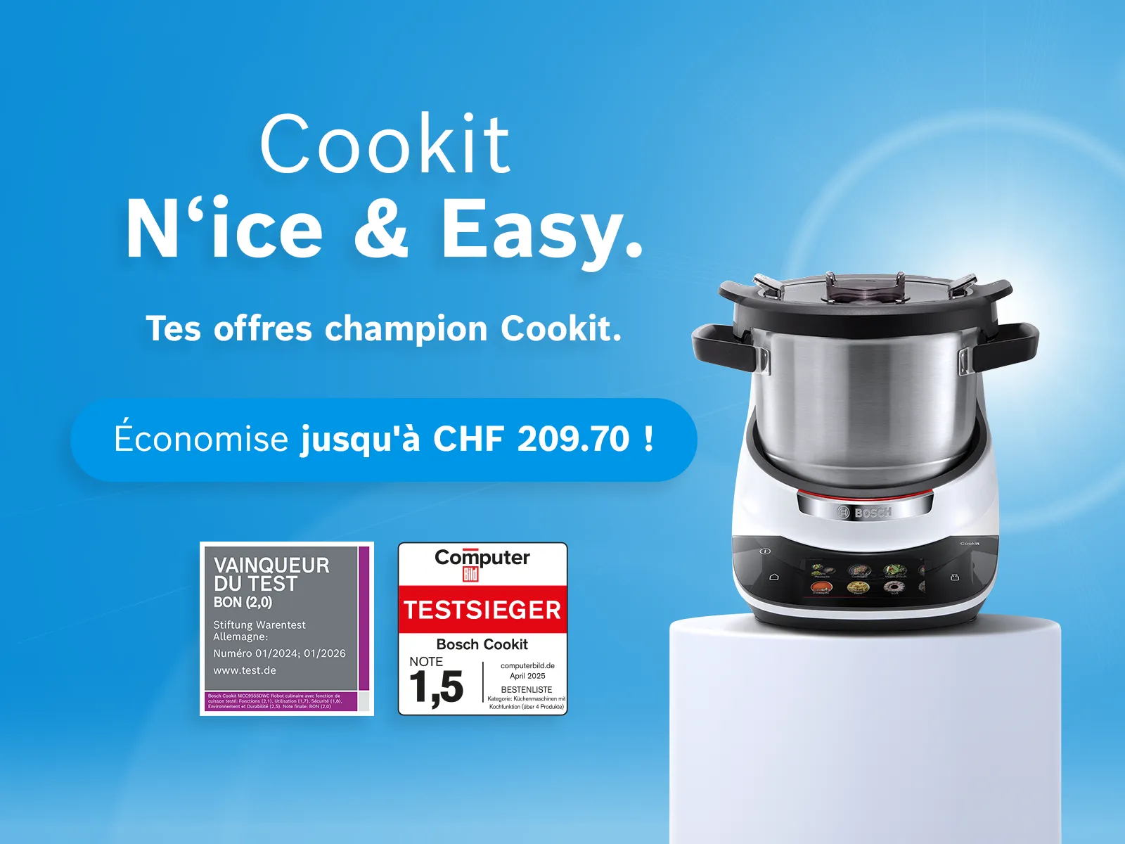N'ice & Easy – Tes offres champion Cookit.