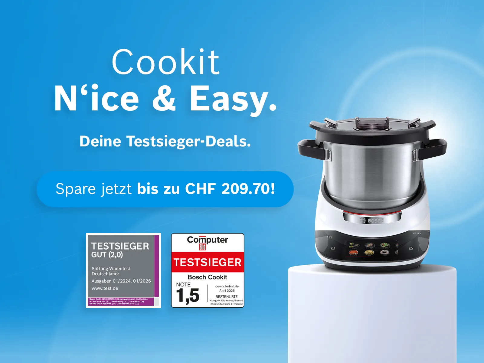 N'ice & Easy – Deine Cookit Testsieger-Deals.