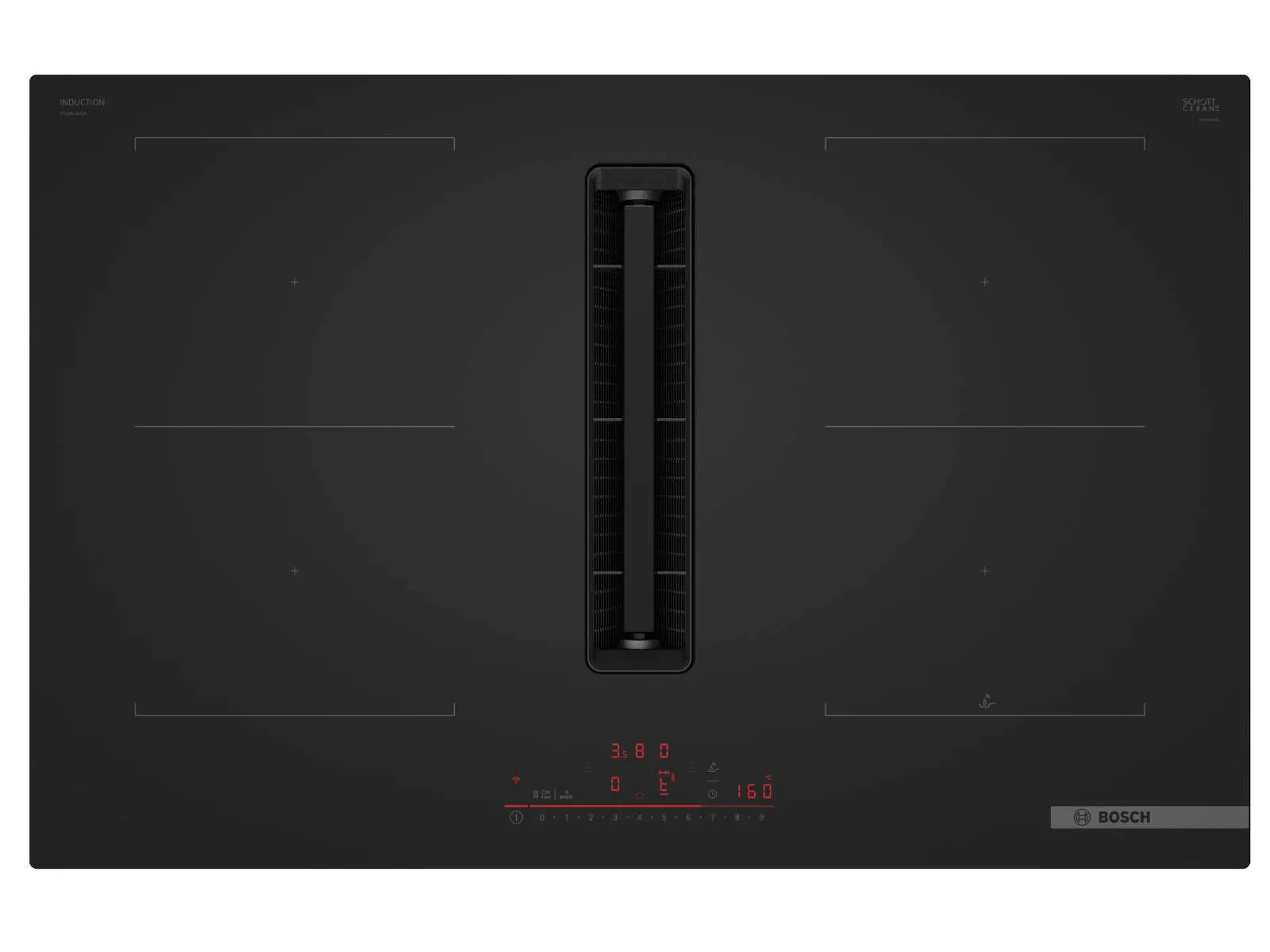 Series 6 Induction hob 80cm surface - Matt