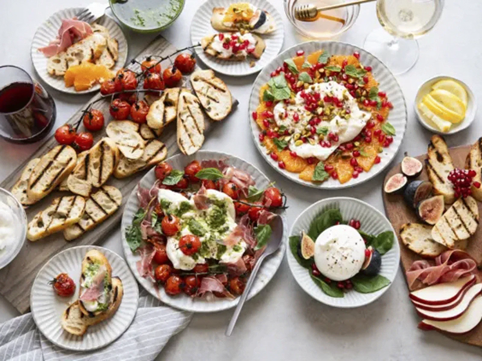 Burrata Bruschetta Bar