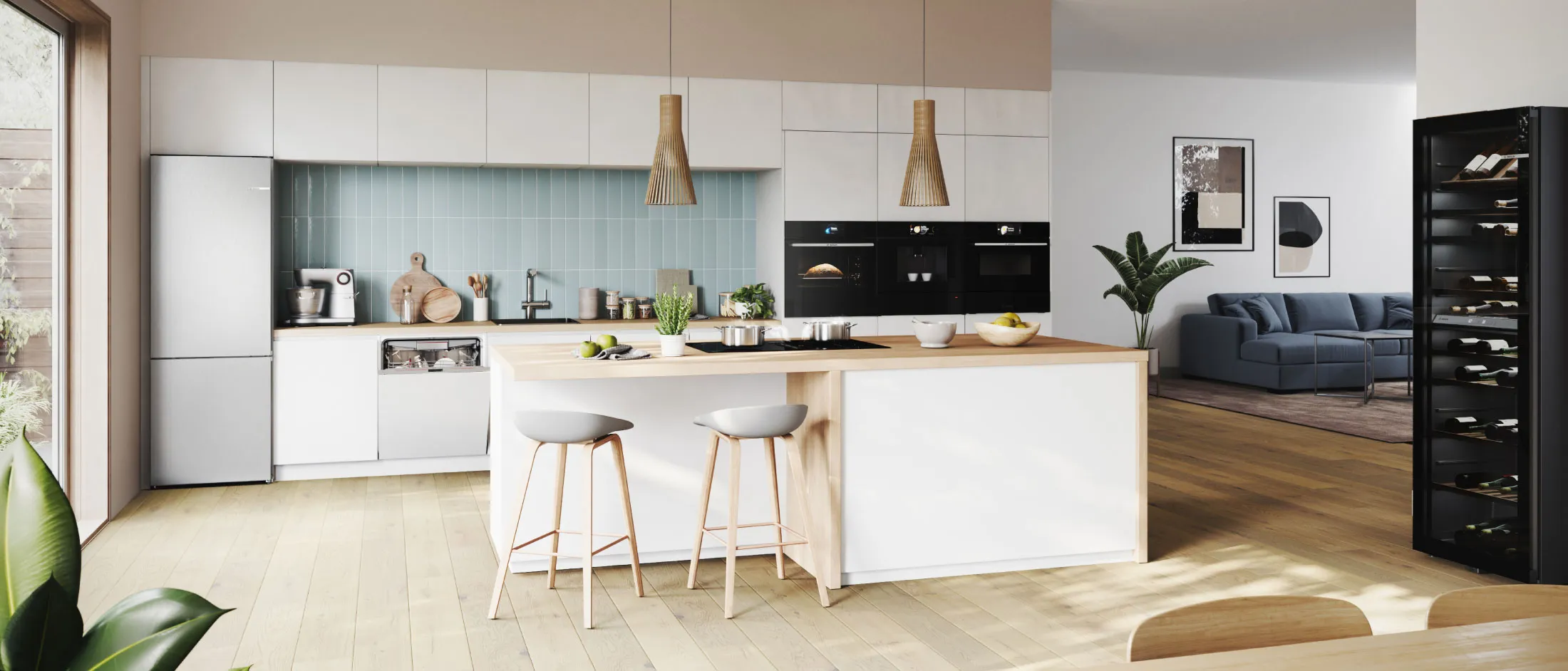 Bosch built-in cooking and baking home appliances