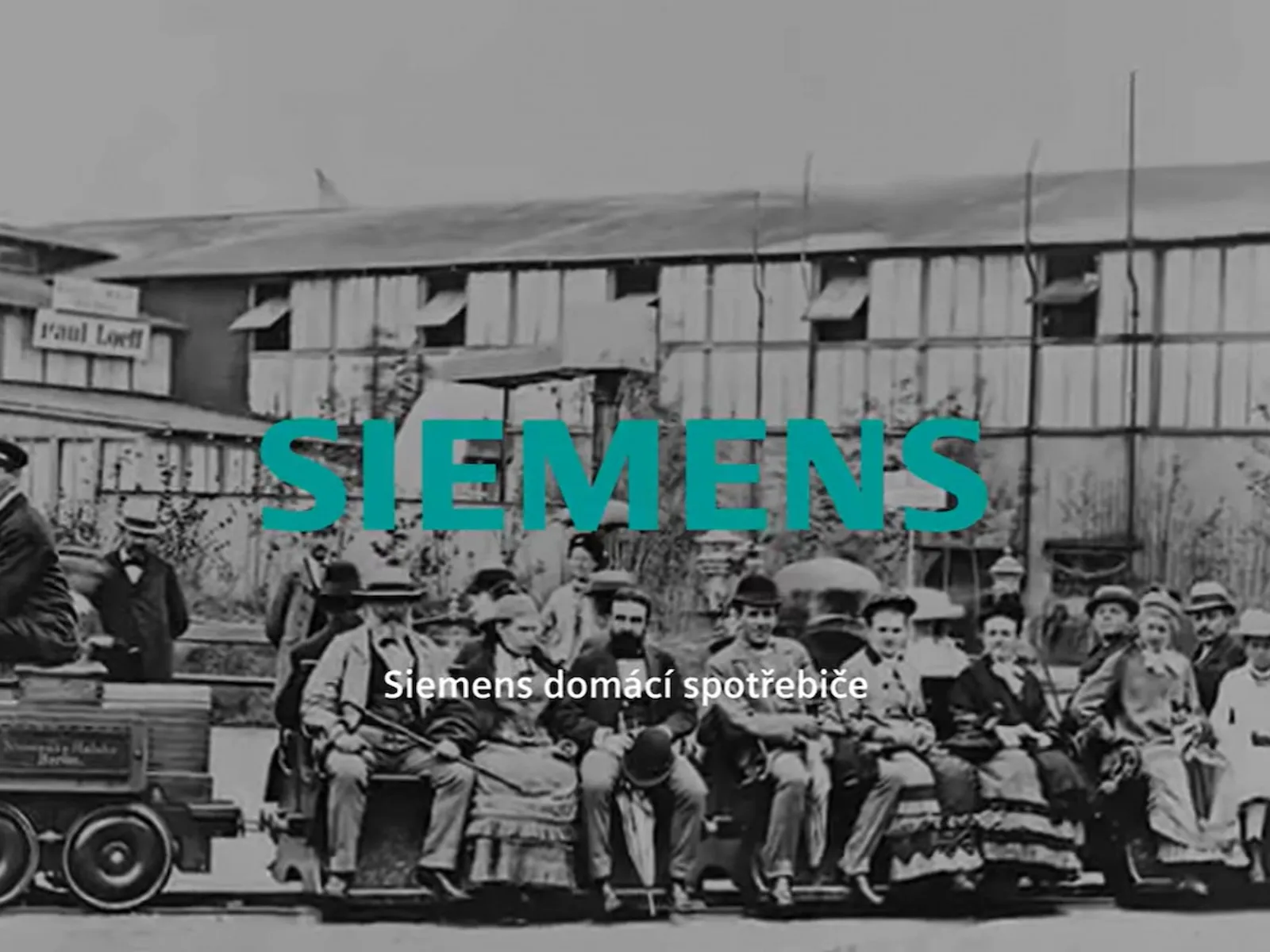 Siemens historická fotografie.