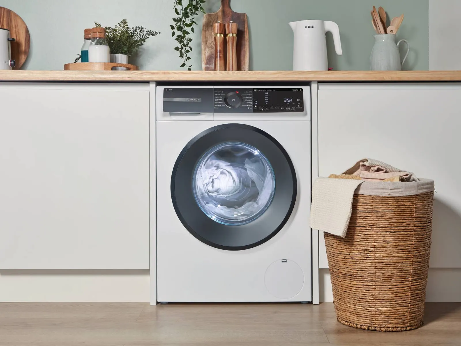 Under counter washing machine