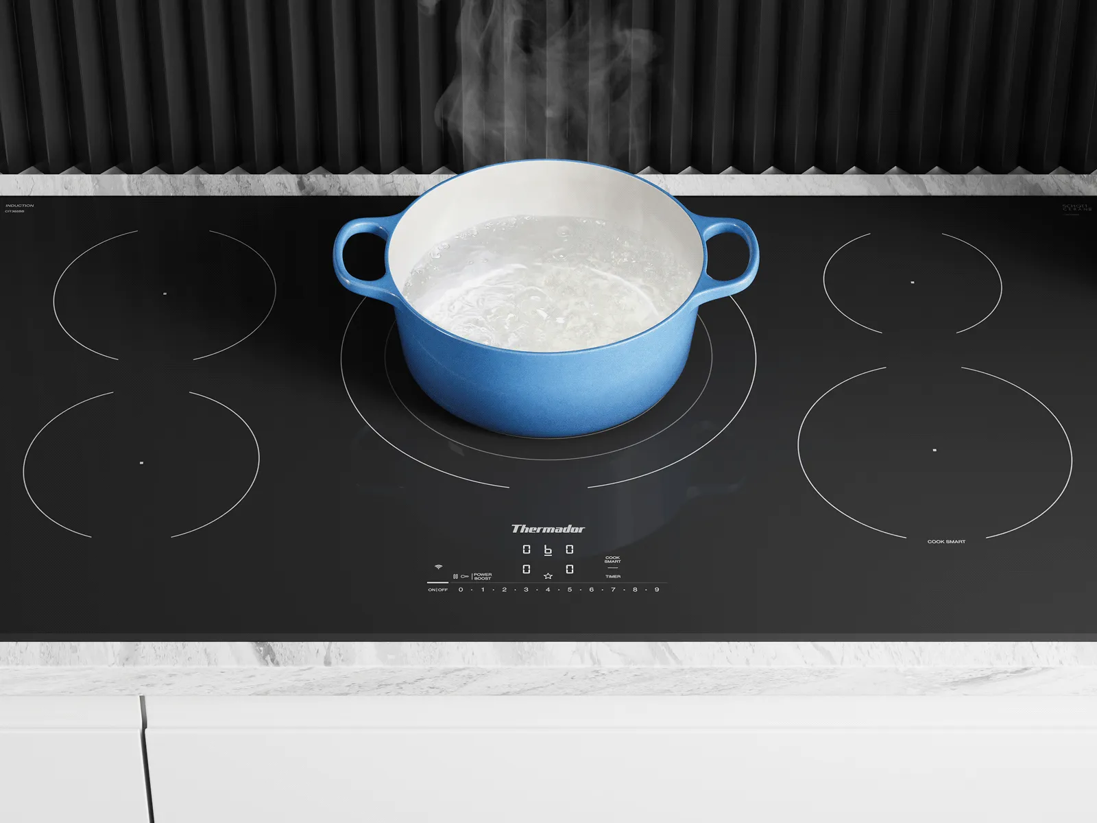Triple-Zone Element for Total Cooking Precision