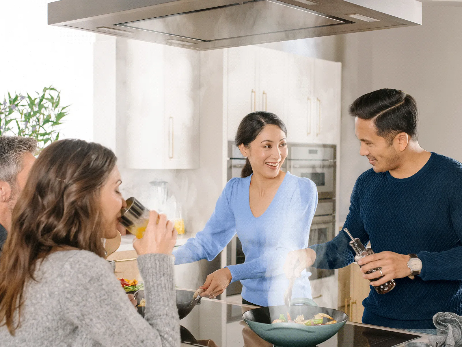 Cooktop Hood Sync