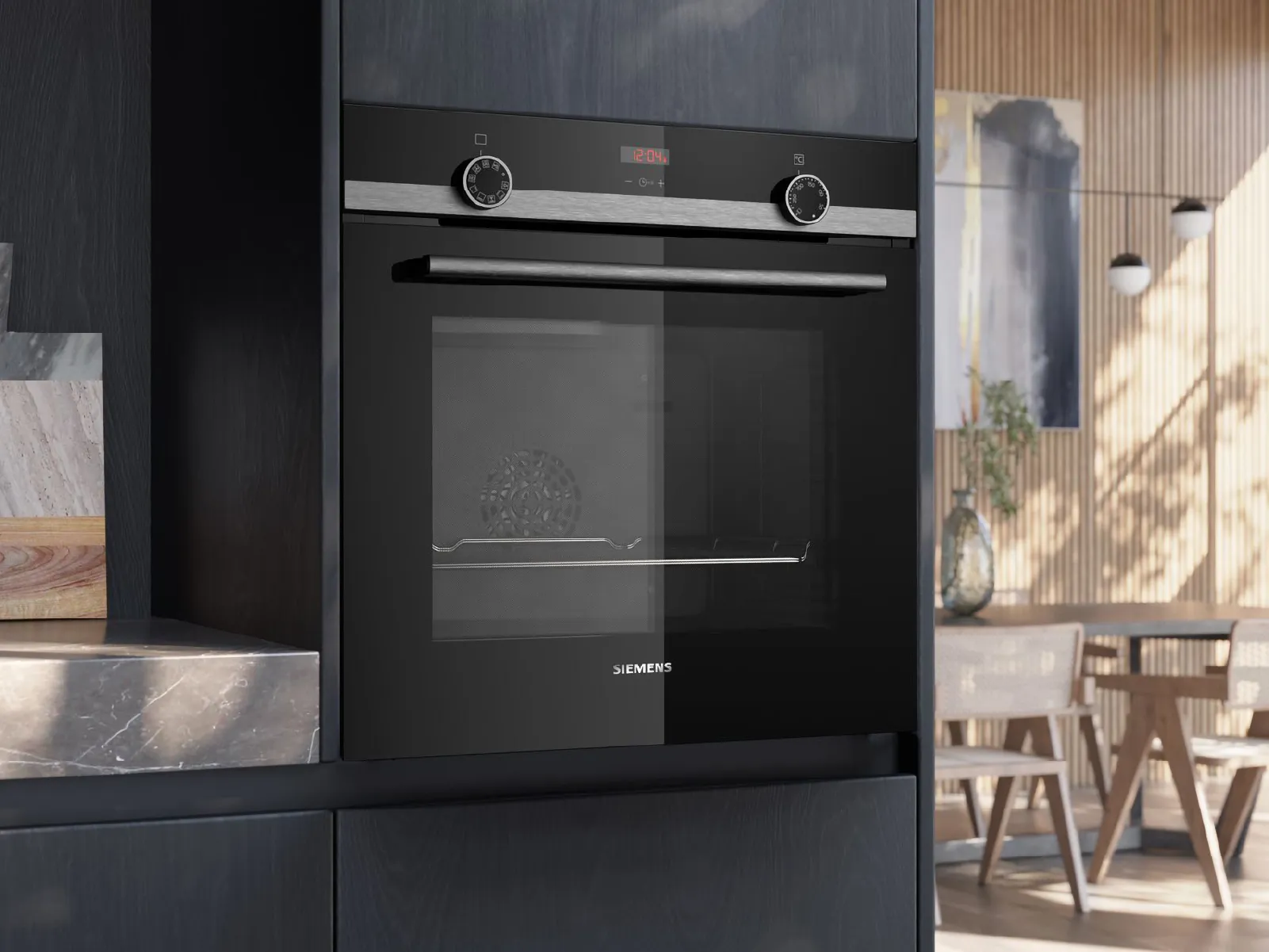 Siemens home appliances iQ300 built-in oven 60 x 60 cm Stainless steel HB534AER3