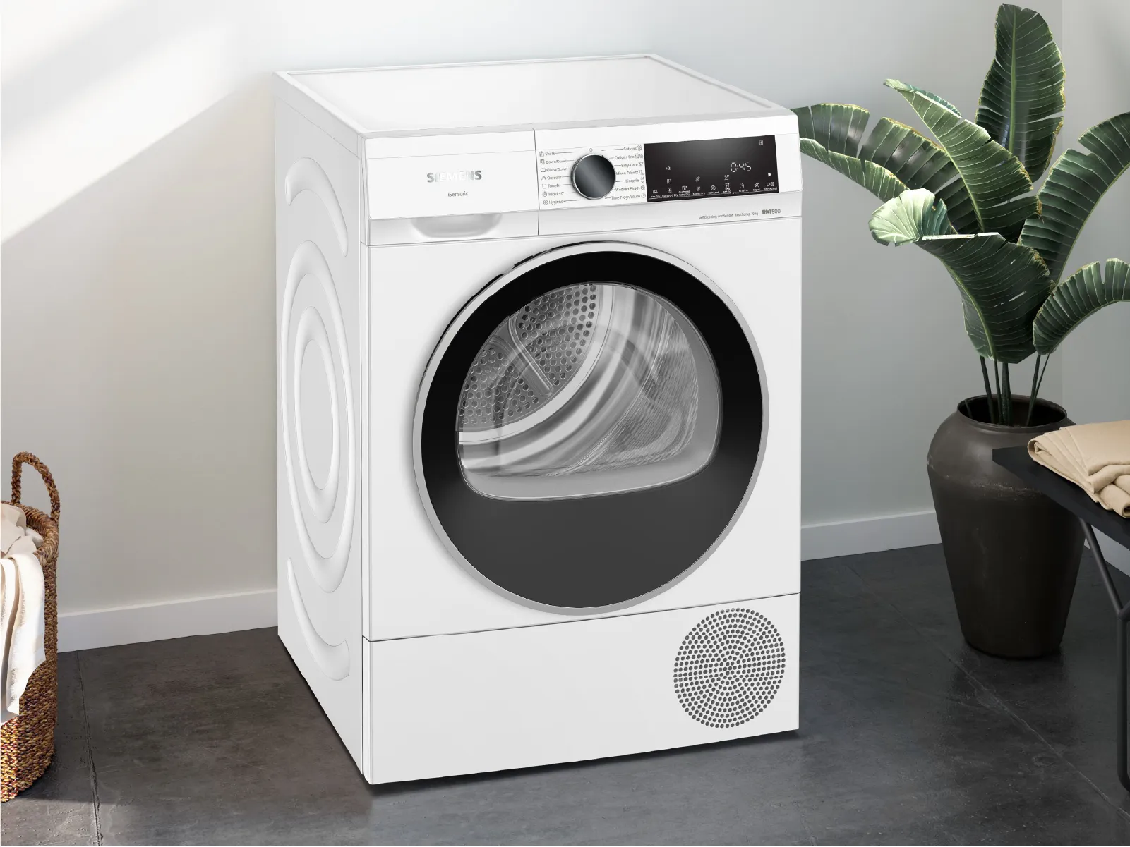 Siemens iQ500 heat pump tumble dryer 9 kg WQ45G201HK