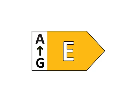Road sign indicating "AGE" direction with yellow background and black text.