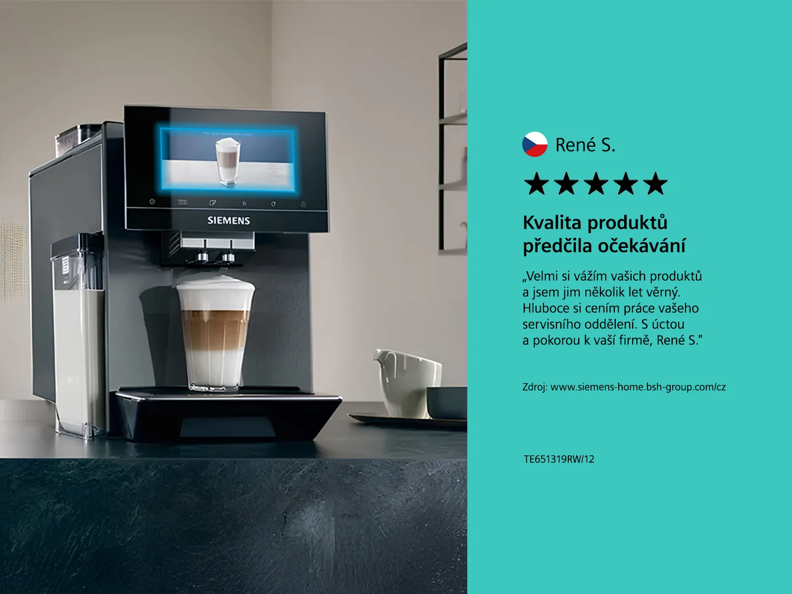 Uživatelské recenze spotřebičů Siemens.
