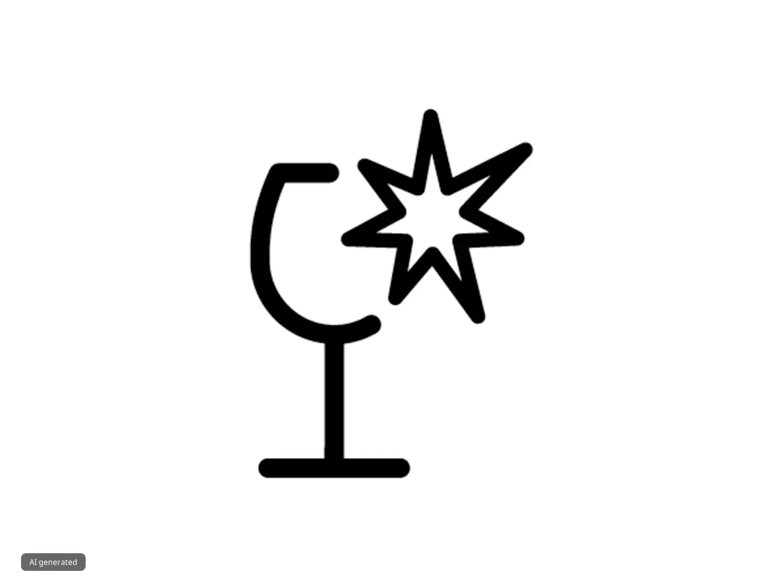 Sparkling crystal to represent the shine and dry dishwasher setting.