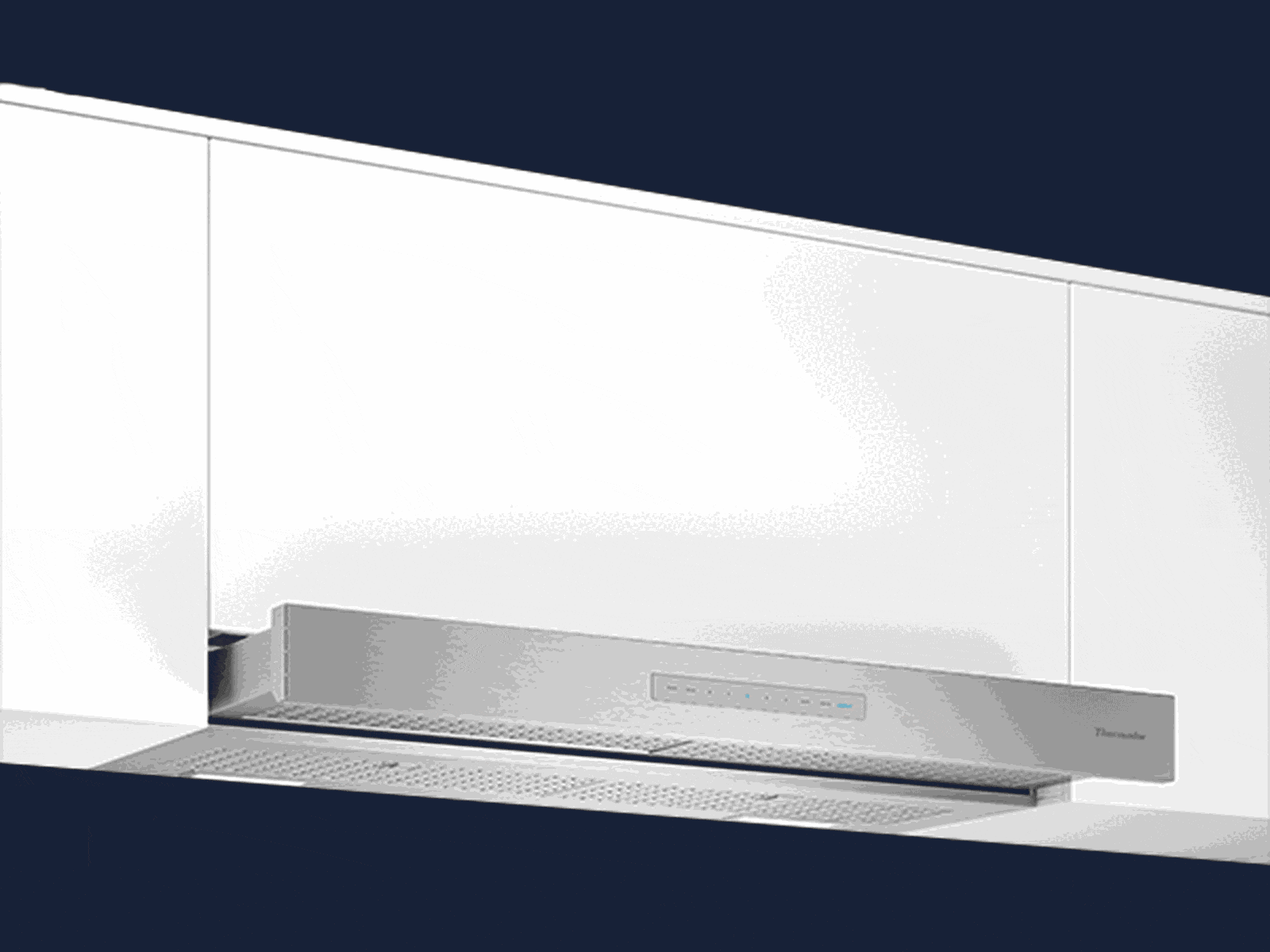 Thermador drawer slite out hood HMDW36WS