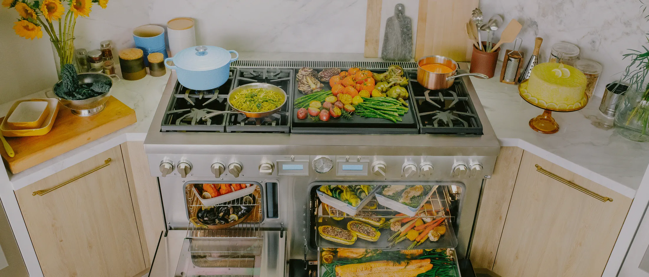 Ranges with Griddle & Grill Accessory*