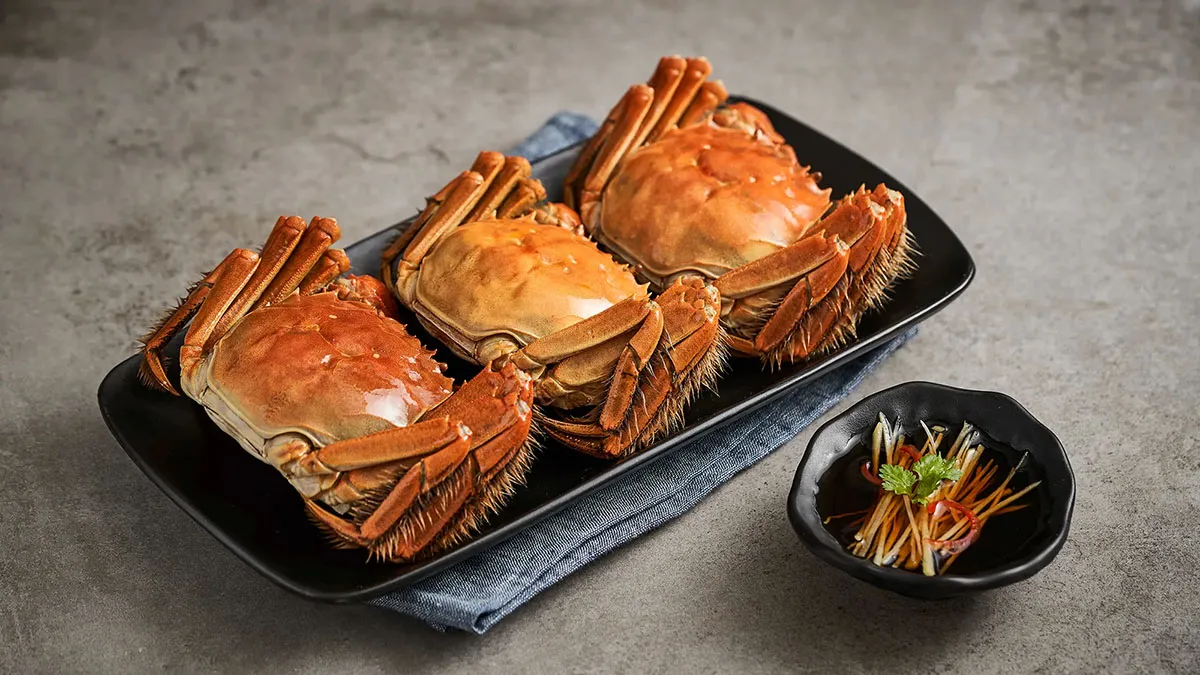 Siemens built-in steam oven to cook Steamed Hairy Crabs