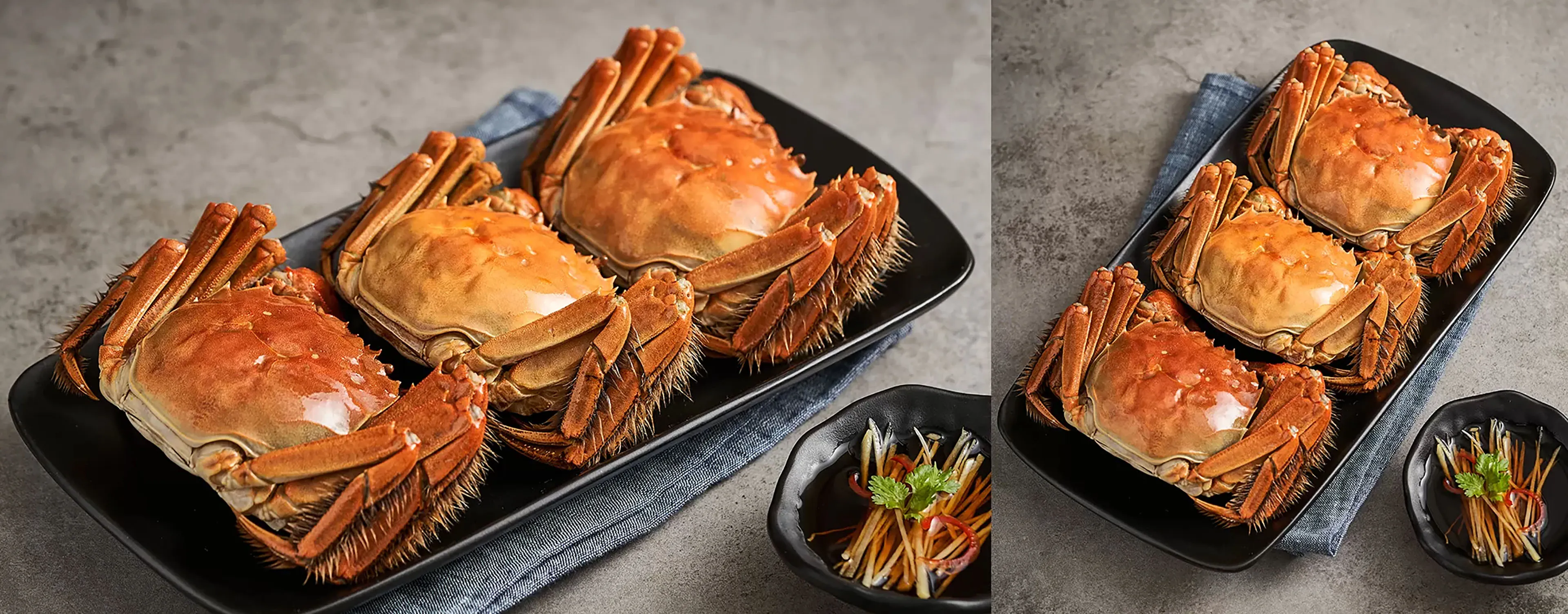 Siemens built-in steam oven to cook Steamed Hairy Crabs