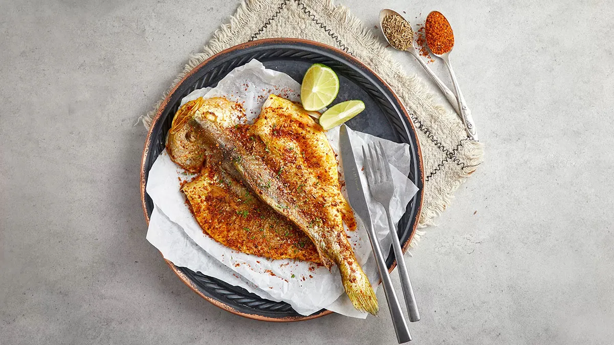 Siemens built-in steam oven to cook Xinjiang Grilled Fish
