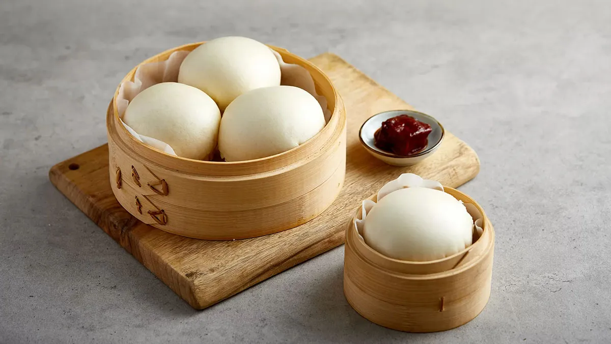 Siemens built-in steam oven to cook Chinese Steamed Buns