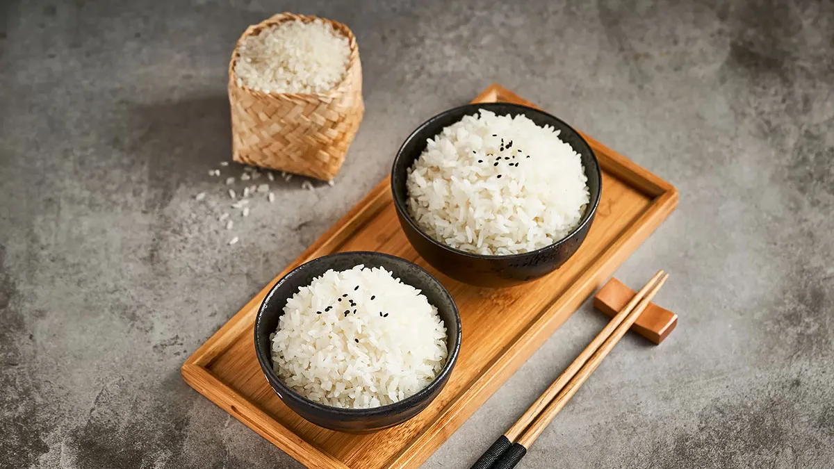 Siemens built-in steam oven to cook Steamed Rice