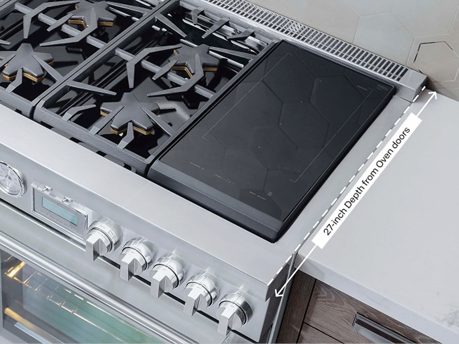 27-inch Commercial-Depth Range