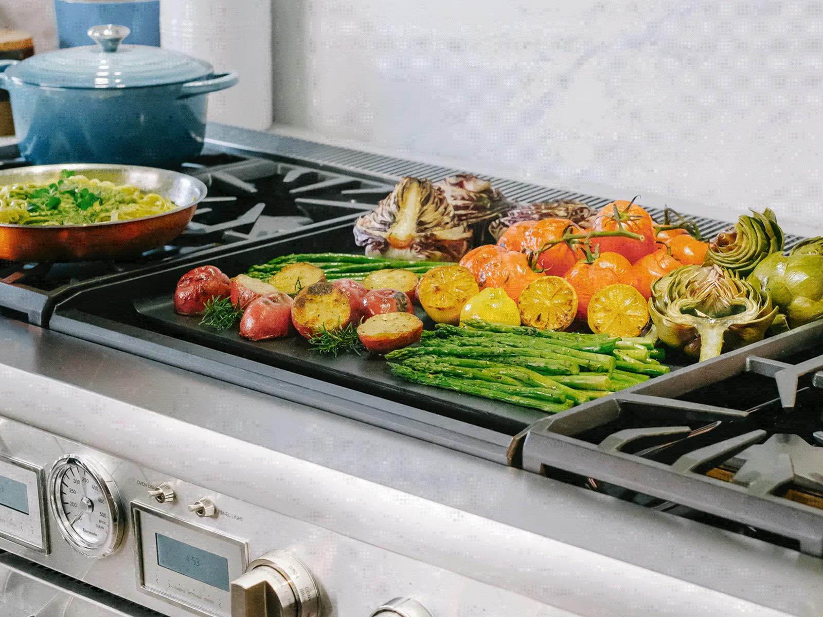 Dual Zone, Double Griddle