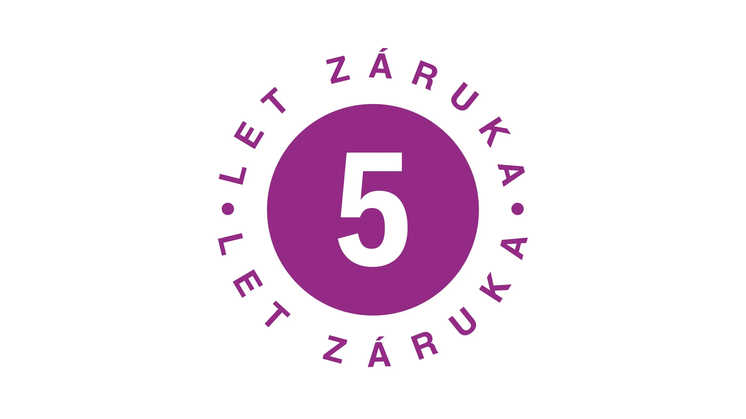 Logo záruka 5 let.