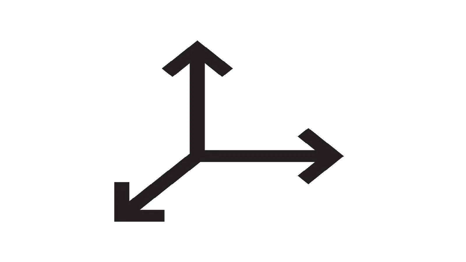 Icono flechas a distintas direcciones